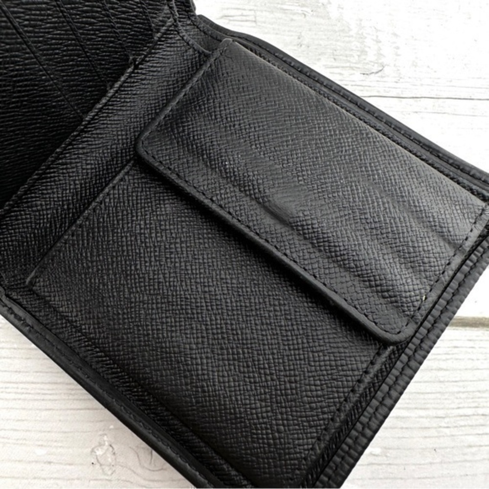 AUTHENTIC Louis Vuitton Marco Wallet. Previously owned. Color: Black. - Picture 3 of 15